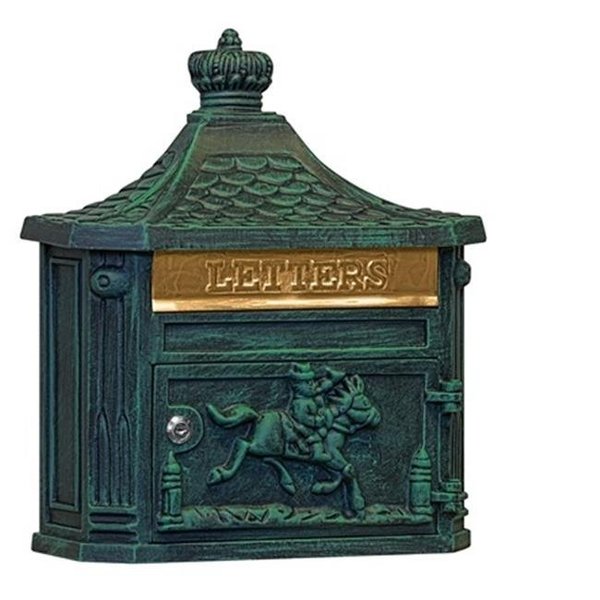 Salsbury Industries Salsbury 4460GRN Victorian Mailbox In Green 4460GRN